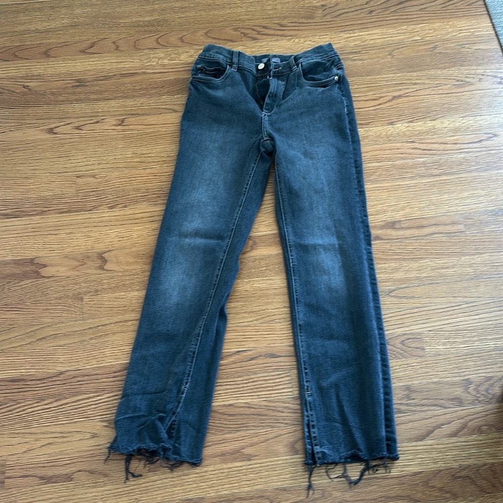 DL 1961 washed black jeans